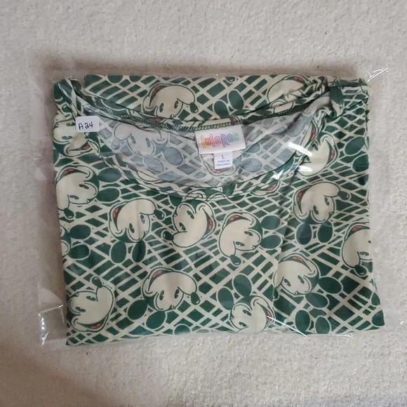 Lularoe Classic Shirt Size Large Mickey Mouse All-Over Print Disney Women's - Picture 6 of 6